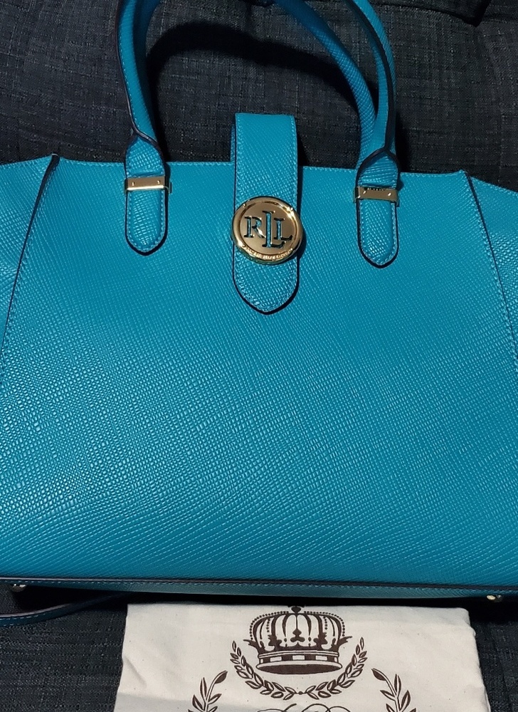 Ralph Lauren Charleston Leather tote